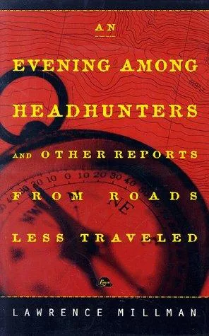 Cover of An Evening Among Headhunters, with a compass.
