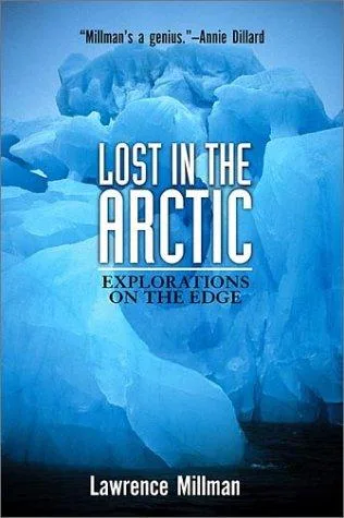 Cover of Lost in the Arctic: blue ice.