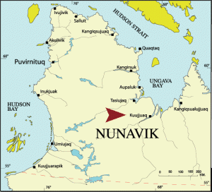 Kuujuaq, in northern Quebec, Canada